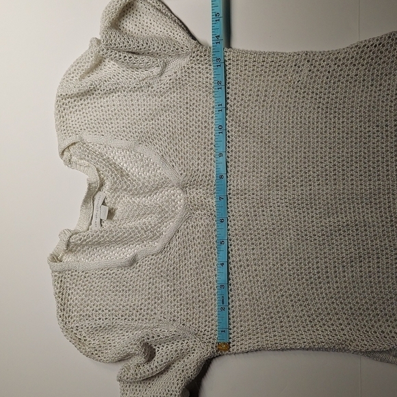 New York & Company Fishnet Top Size S - Picture 5 of 6